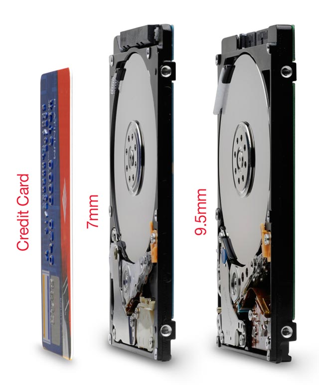 7 mm vs. 9,5 mm HDD